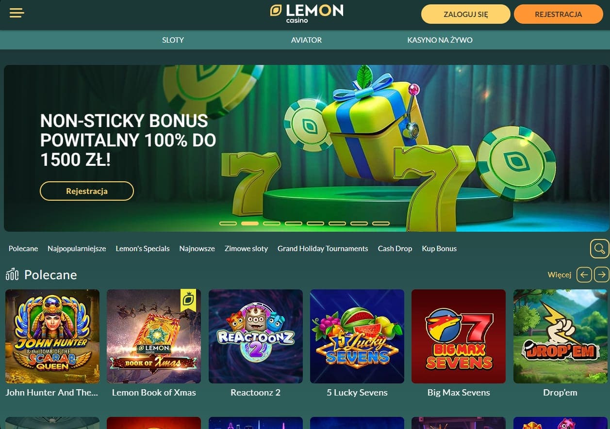 Lemon Casino Hungary – bónuszok és játékok